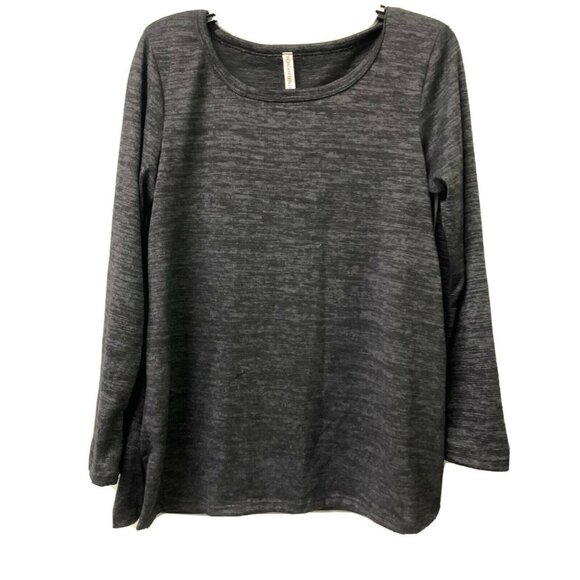 Forgotten Grace Tops - Forgotten Grace Womens Multicolor Space Dye Top Blouse